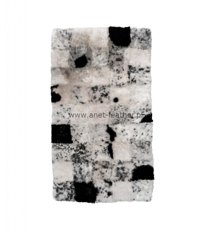 DESIGNER RUG NATURAL SPOTTED SHORN